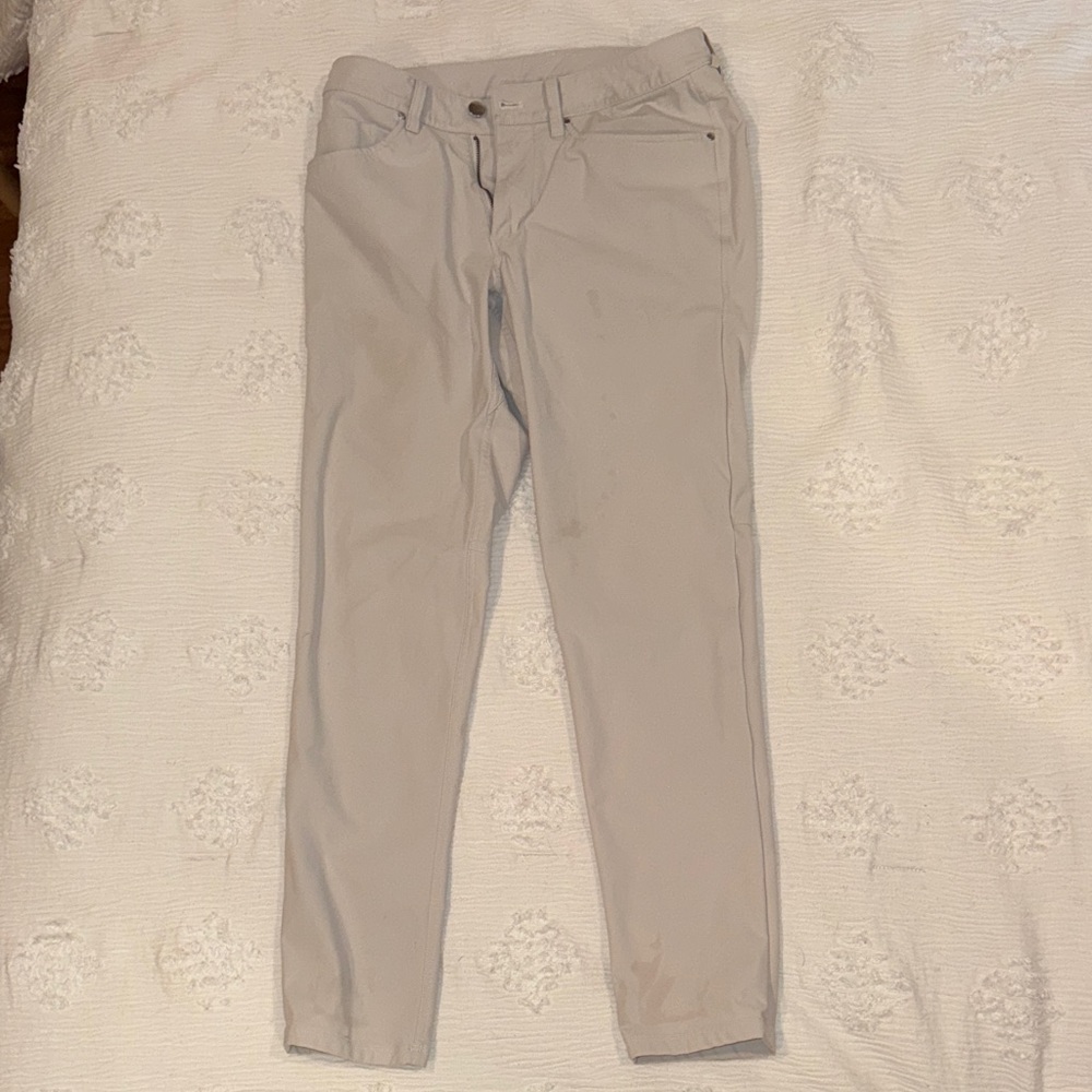 lululemon athletica Light Gray Chinos